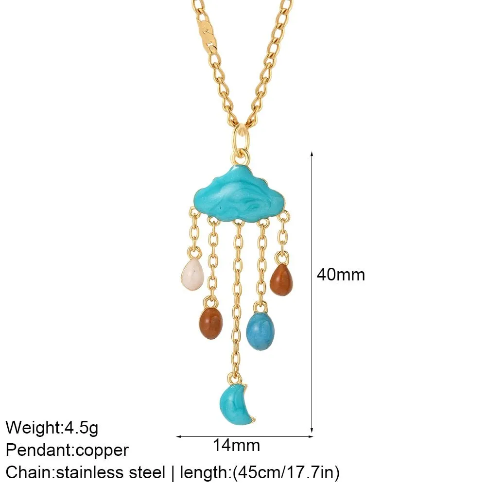 Womens Sun, Moon Shaped Jewelry | Womens Jewelry Necklaces
