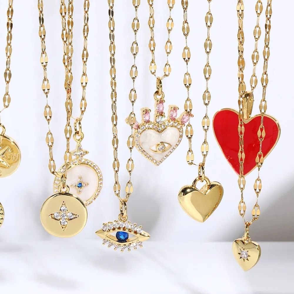 Womens Sun, Moon Shaped Jewelry | Womens Jewelry Necklaces