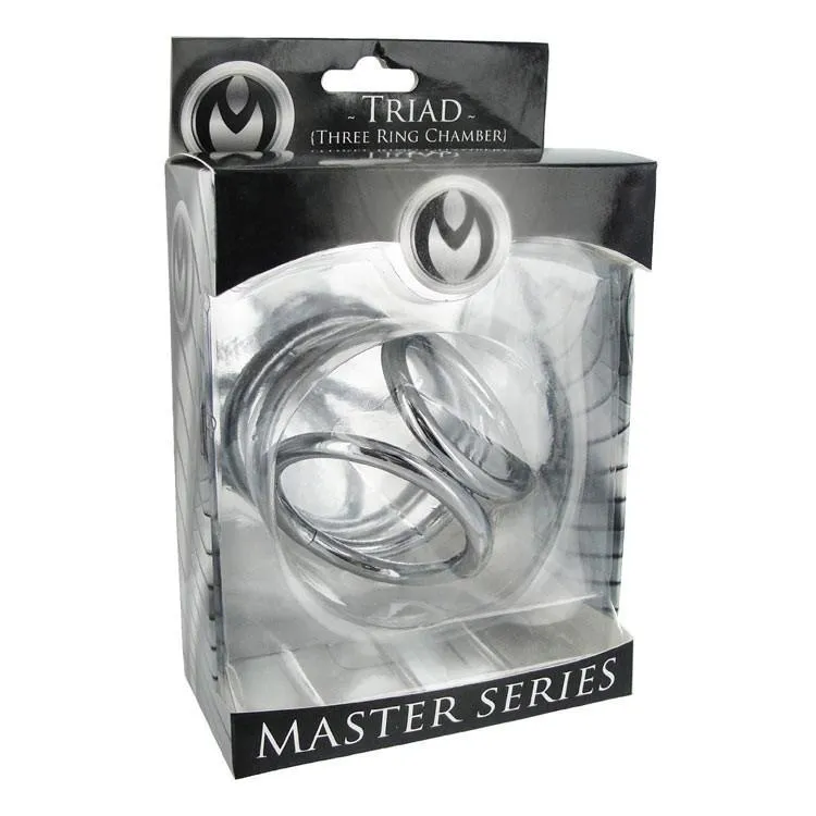 XR Triad Medium Triple Cock Ring Set