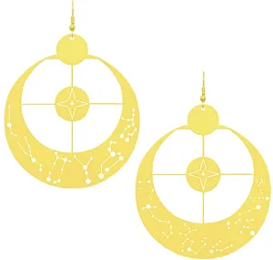 Zodiac Sign Constellation Earrings